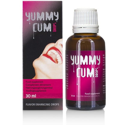 Yummy Cum Drops gotas para mejorar la intensidad del semen 30 ml